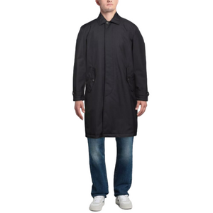 Pal Zileri Navy Blue Cotton Trench Coat - 48IT / M, made in Italy 🇮🇹